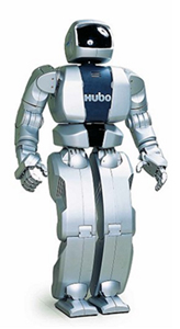 2004년 오준호 한국과학기 술원 교수팀에 의해 개발된 보 행 로봇 휴보.  ⓒ2011 HelloDD.com