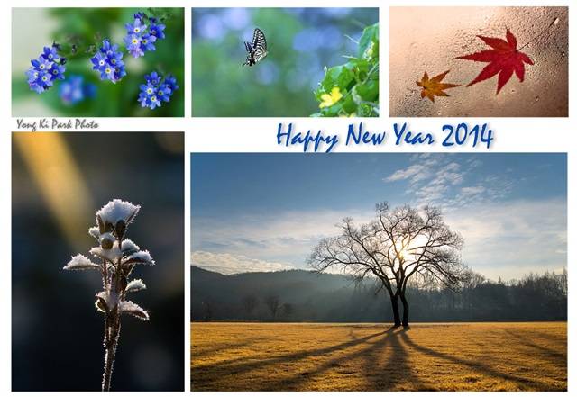 지난 1년동안 저의 사진공감을 사랑해주신 독자들에게 무한한 감사를 드리며 더 밝고 아름다운 2014년을 맞이하기를 기원합니다. 