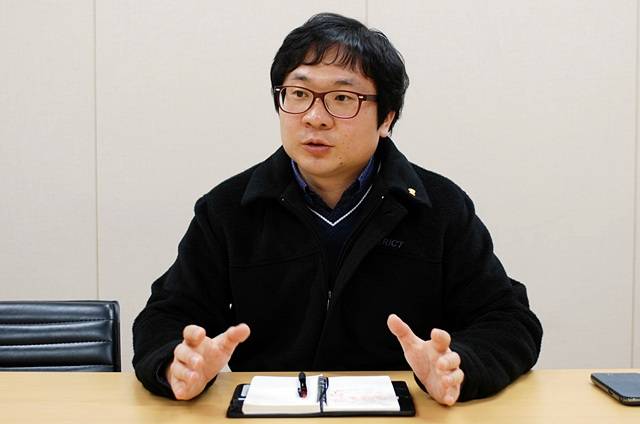 임지선 한국화학연구원 그린화학촉매연구센터 선임연구원은 출연연 융합의 시너지 창출에 대해 강조했다. 