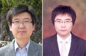 왼쪽부터 김진경 교수, 유중기 박사. 