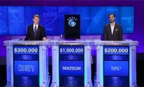 미국 퀴즈쇼 'Jeopardy'의 한 장면. 