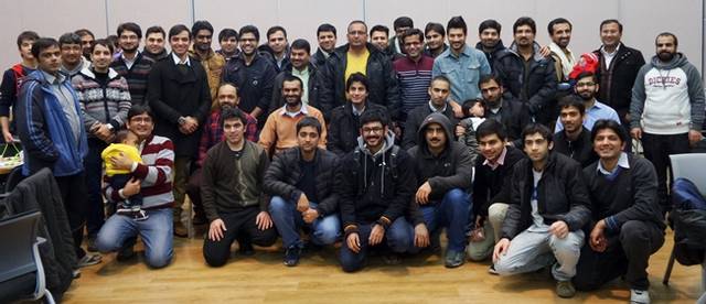 KAIST에 재학중인 파키스탄 출신 학생들의 모습. <사진=강민구 기자> 