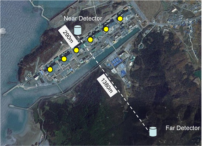 리노 연구진은 원자력발전소 인근 두곳에 검출기시설을 마련했다.<사진=김수봉 교수팀>