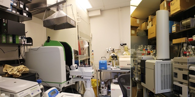 이덕연 센터장이 운영하는 장비센터. NIH에는 몇몇 실험실이 공동사용하는 장비센터를 운영하고 있다. 이 센터장은 장비운영과 분석을 지원한다.<사진=길애경 기자>