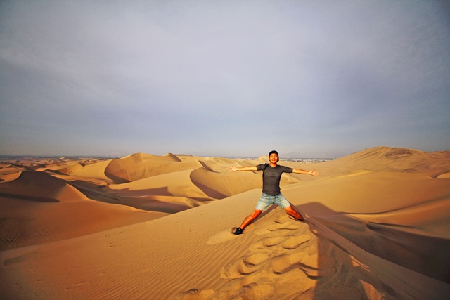 남미 페루의 한 사막.<사진=박성호 학생 제공>