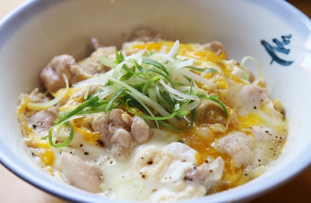 닭고기와 계란의 조합으로 만들어낸 '오야꼬동'.<사진=박성민 기자>