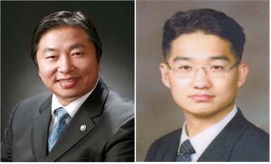 (왼쪽부터)김중현, 노용영 교수<사진=미래부 제공>
