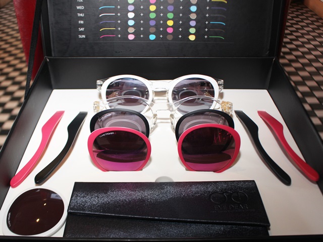 공급되는 선글라스는 안경테, 렌즈 등을 고객의 특성에 맞춰 자유롭게 변경 가능하다는 장점이 있다.<사진=강민구 기자>