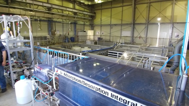 해수리튬연구센터의 주요시설 '고순도 리튬 추출 시스템'<사진=김요셉 기자>