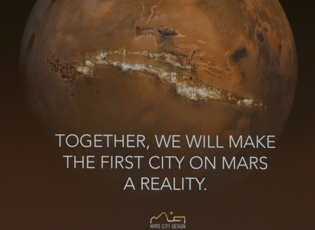인류 모두가 함께 화성에 첫 번째 도시를 현실로 만든다는 꿈을 꾸도록! <사진=김요셉 기자>