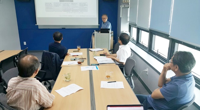 이번 동아시아연구회는 지난 5월 30일 일본 정부가 발표한 'Connected Industries 실현하는 신산업구조비전' 보고서를 분석·학습하는 시간으로 진행됐다.<사진=박성민 기자>
