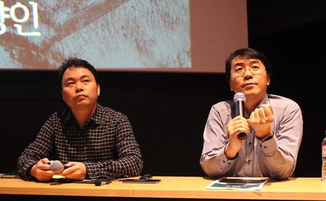 이시우(오른쪽) 미병연구단장은 영화 속 숨어있는 한의학을 설명했다. <사진=이원희 기자>