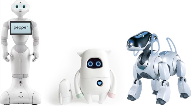 일본은 페퍼, 아이보, 뮤지오 등의 서비스 로봇 개발에 박차를 가하고 있다. 감성 로봇부터 교육 로봇까지 규모와 종류는 짐작할 수 없다.<사진=각 기업 홈페이지 제공>