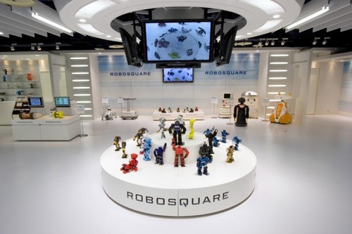 로보스퀘어는 로봇 문화를 체험하는 일본 최대의 체험 공간이다.<사진=로보스퀘어 제공>