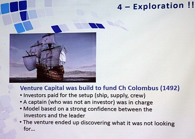 브루노 마티노 교수는 콜럼버스의 신대륙 발견도 탐험과 도전정신이 없었다면 불가능했다고 강조했다.<사진=브루노 마티노 교수 제공>