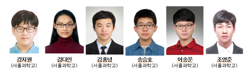 국제수학올림피아드에 참가해 금메달과 은메달을 수상한 한국학생들.<사진= 과기부 제공> 