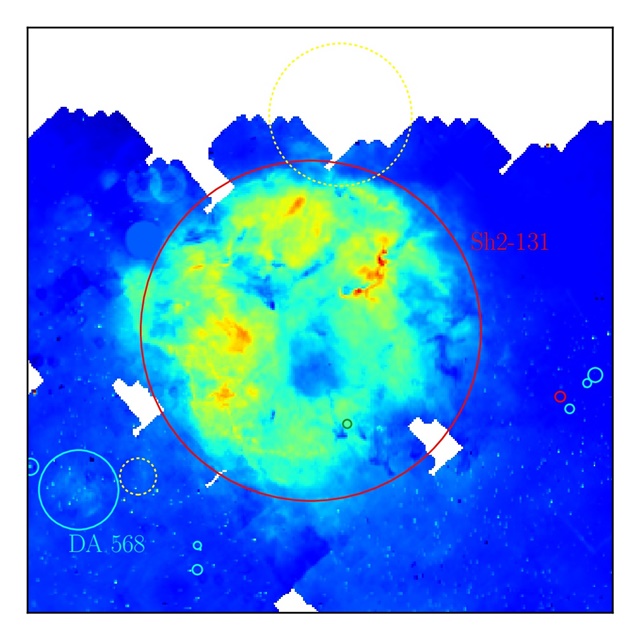 아이작 뉴턴 지상망원경(주경 2.5m)으로 얻은 H알파 수소방출선 영상.<자료=한국천문연구원 제공>