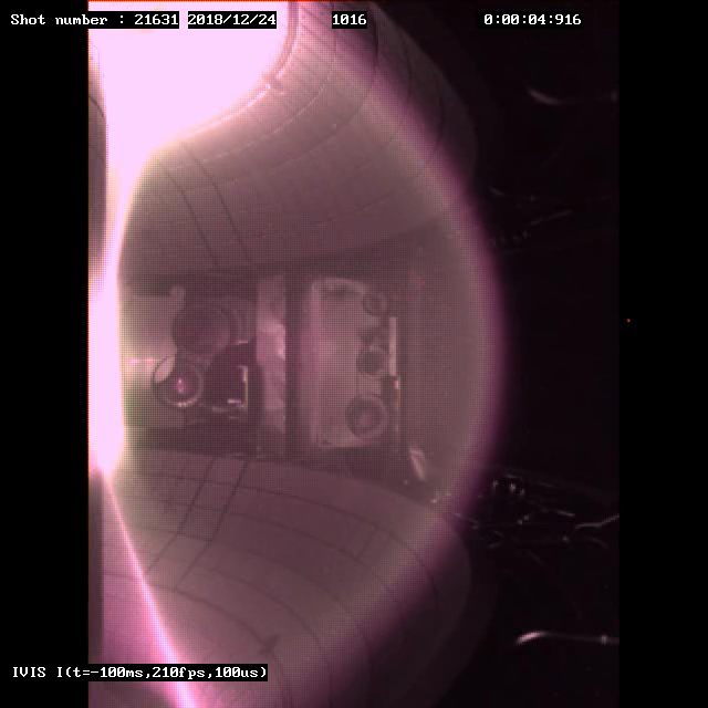 KSTAR 플라즈마 이온온도 1억도 달성 영상 캡처.<사진=국가핵융합연구소 제공>