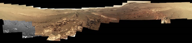 오퍼튜니티가 남긴 화성 모습.<사진=NASA 홈페이지 갈무리>