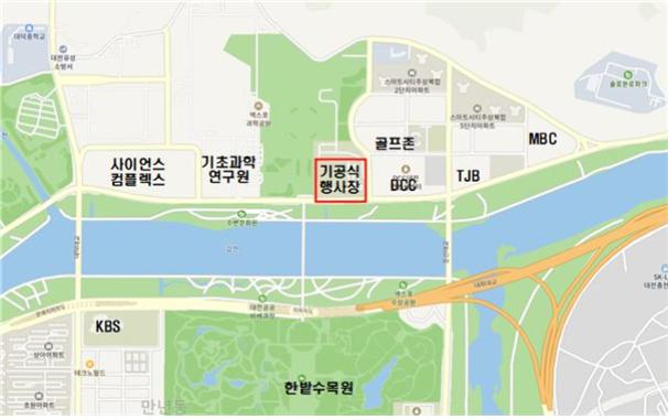 대전시는 구 무역전시관 부지에 4만9754m² 규모의 대전국제전시컨벤션센터를 건립한다. 완공 예정일은 내년 1월이다.<사진= 대전시> 