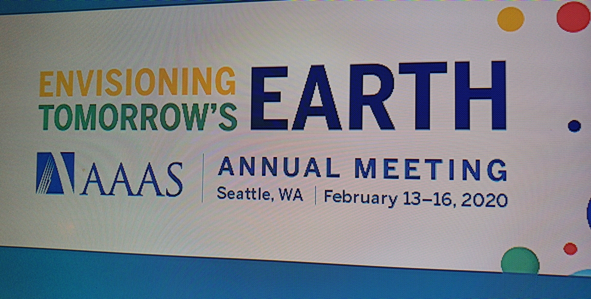 전미과학진흥협회(AAAS) 2020 총회 주제는 '내일의 지구에 대한 구상'(Envisioning Tomorrow's Earth)이다. <사진=이석봉 기자>
