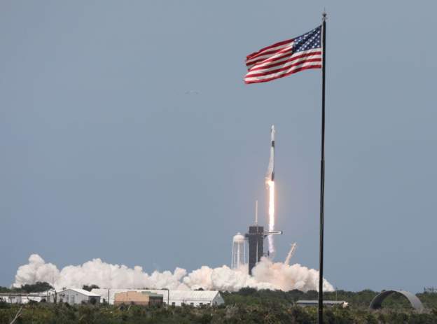짐 브리덴스틴 NASA 관계자는 "이번 우주 비행은 미국이 가장 순수한 형태로 제공해야 할 모든 것"이라고 소감을 밝혔다. <사진=CNN 제공>