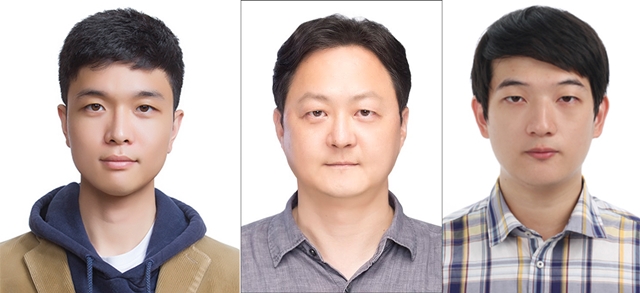 (왼쪽부터) 송준호 연구원, 백세범 교수, 최우철 박사과정. <사진=KAIST 제공>