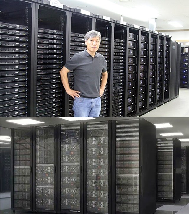 신테카바이오는 대전과 청주에 컴퓨터 1000대와 맞먹는 슈퍼컴퓨터와 데이터 저장이 가능한 스토리지 환경을 갖췄다.<사진= 길애경 기자, 신테카바이오> 