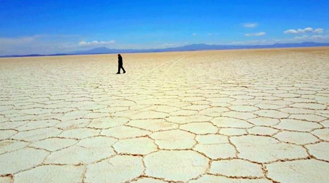 볼리비아 우유니 소금사막. 9일 방영될 예정이다.<사진= 박문호의 자연과학세상>