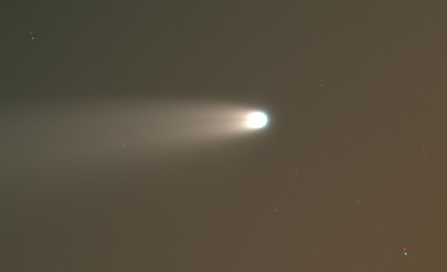미국 애리조나 우주 물체 전자광학 감시 시스템에서 촬영한 니오와이즈 혜성.<사진= 한국천문연구원>