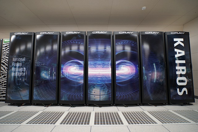 국가핵융합연구소는 개인용 컴퓨터 3300대의 계산 성능을 가진 슈퍼컴퓨터 운영을 시작했다. 핵융합 난제를 해결하며 상용화에 속도를 낼 전망이다.<사진= 국가핵융합연구소>