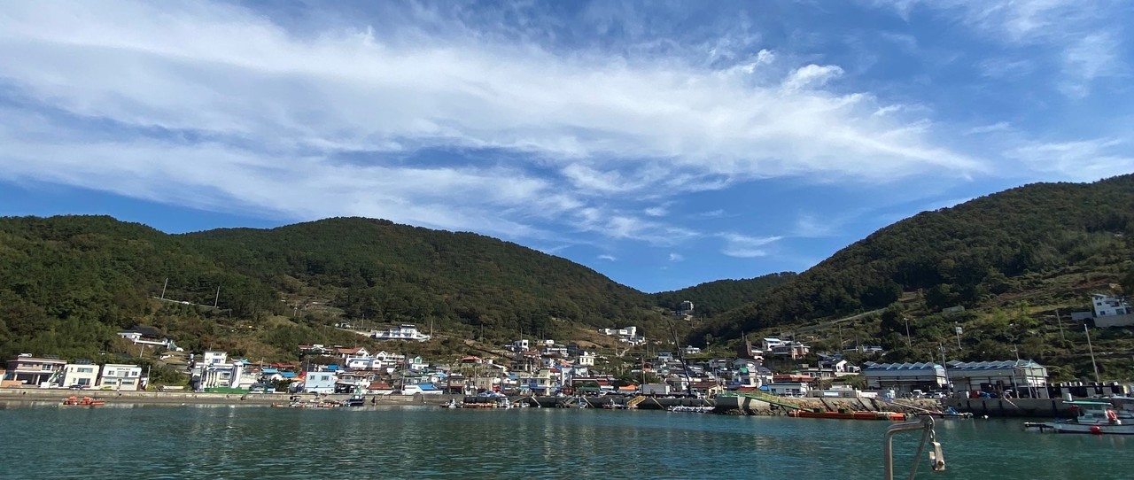 한국해양과학기술원 '통영 바다목장' 앞바다. [사진=대덕넷]