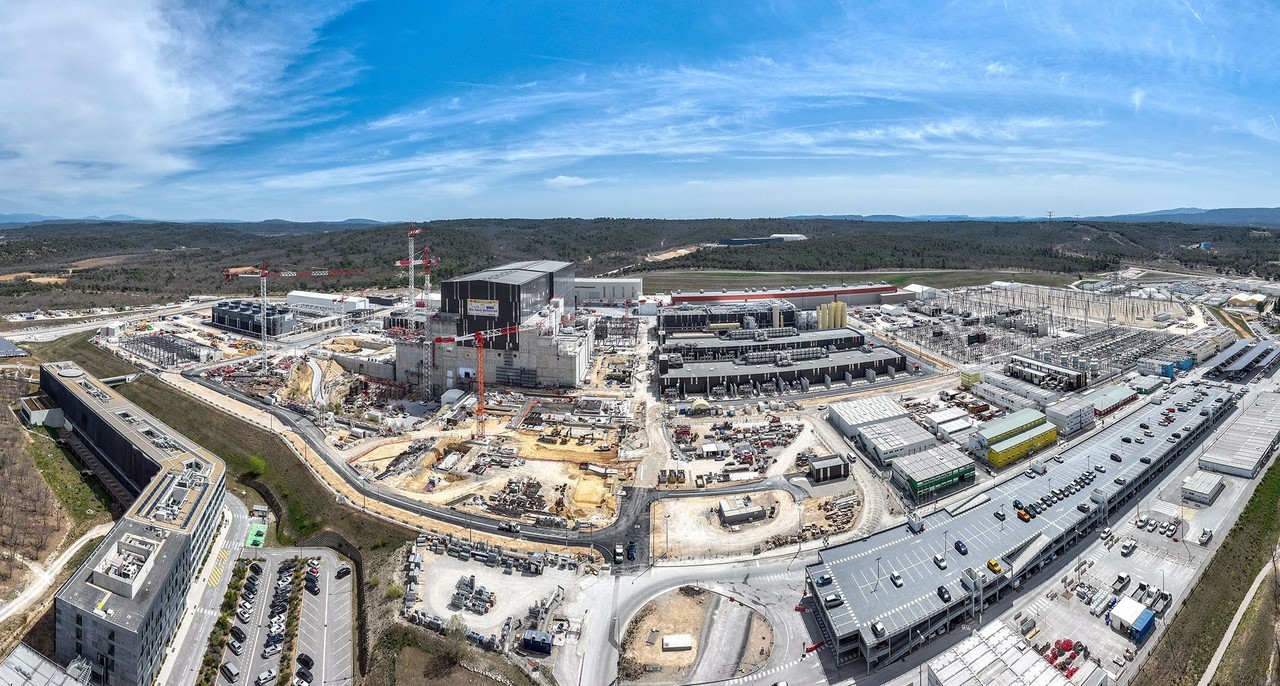 프랑스 카다라쉬 국제핵융합실험로(ITER) 건설현장. [사진=핵융합연 제공]