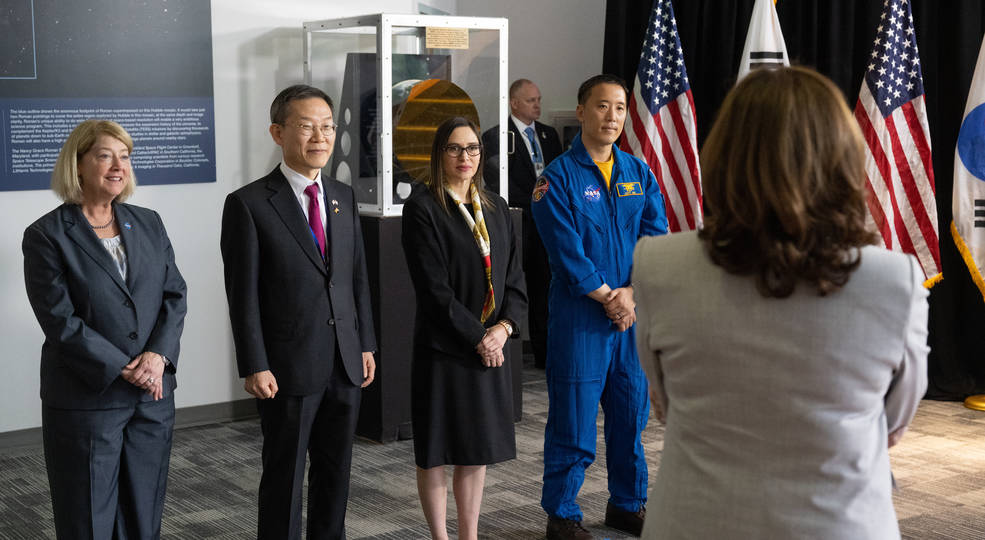 尹, NASA 고다드 우주센터 방문···