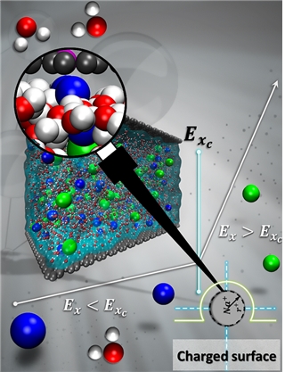 국내 연구진이 초미세 유체의 전기장 거동 특성을 규명했다. 초정밀 반도체 공정을 더욱 세밀하게 제어하고 최적화 할 수 있을 것으로 기대된다. [이미지=김보흥 교수]