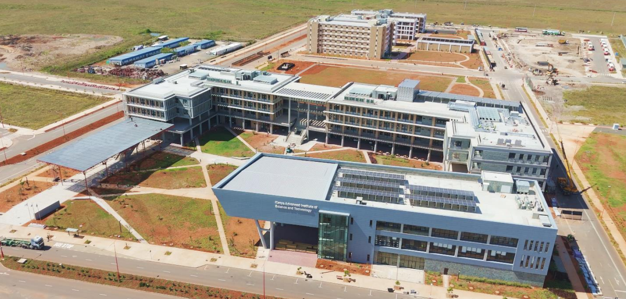 약 10년에 걸쳐 추진해 온 케냐과학기술원(Kenya-AIST)이 완공됐다. [사진=KAIST]