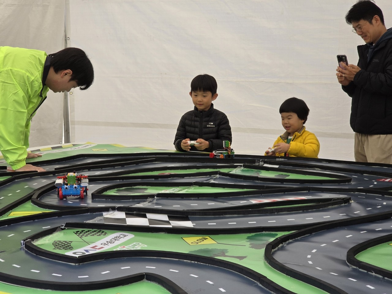 AI모빌리티 내가 직접 운전해보아요. [사진=김지영 기자]