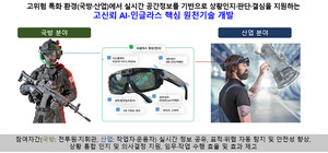 전투원 눈앞에 작전정보 '척척'···ETRI·육사, AI 안경 개발